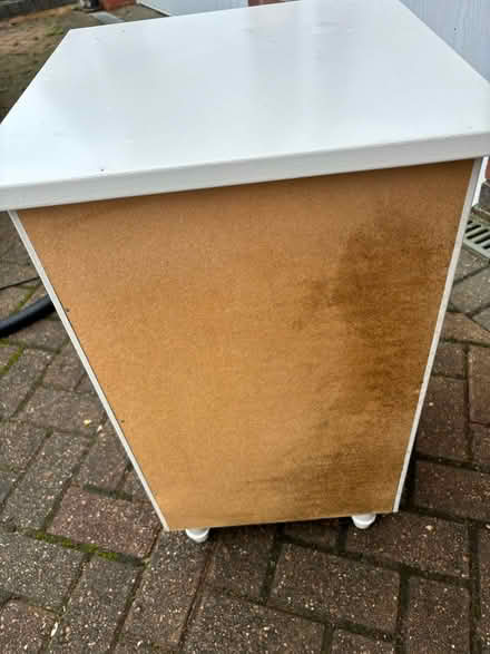 Photo of free White Bedside Table (Hitchin/Letchworth) #4