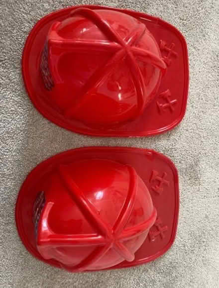 Photo of free 2 Toy firefighter helmets (Furze Platt SL6) #1