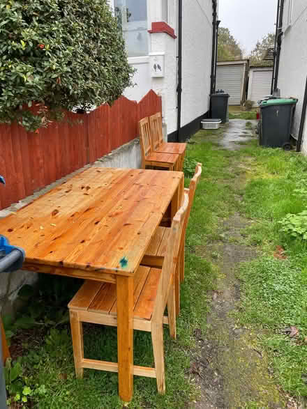 Photo of free Dining table and chairs (Pollards Hill SW16) #1