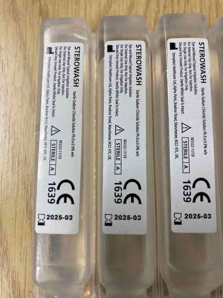 Photo of free Sterile eye washes (Cumnor OX2) #3