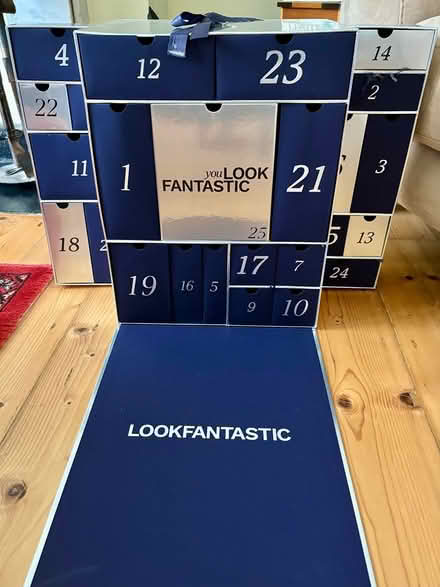 Photo of free Empty LookFantastic Advent Calendar (SE10) #1
