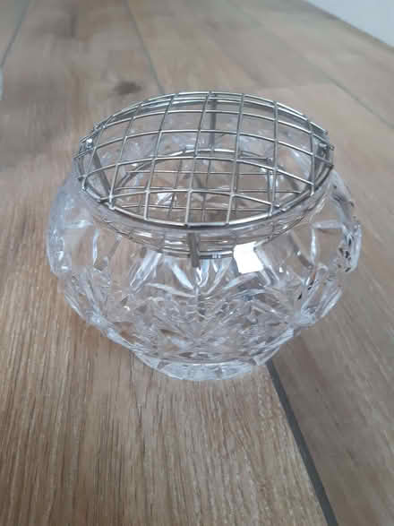 Photo of free 3 Cut Glass Rose/Flower Bowls (Aston Clinton HP22) #2