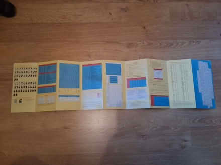 Photo of free "Giant reference card for the BBC micro" (Matlock DE4) #2