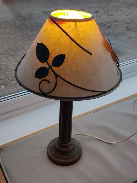 Photo of free Side lamp + shade (Thornaby Village TS17) #2