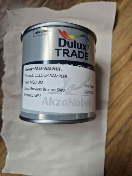 Photo of free 4x Dulux sample pots (Acre Lane, Brixton, SW2) #2