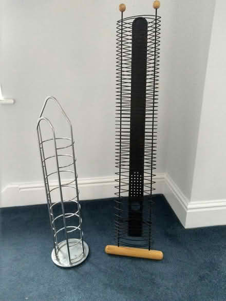 Photo of free Two Metal CD Racks (Wonersh GU5) #1