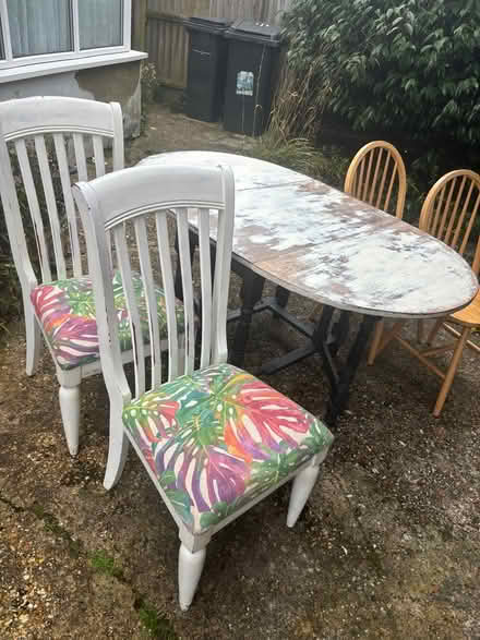 Photo of free Table and 4 chairs (BH6) #2