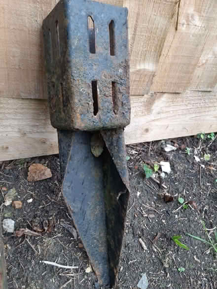 Photo of free Post Fixing Stakes x 2 - For 7.5cm/3 inch posts (Aston Clinton HP22) #3