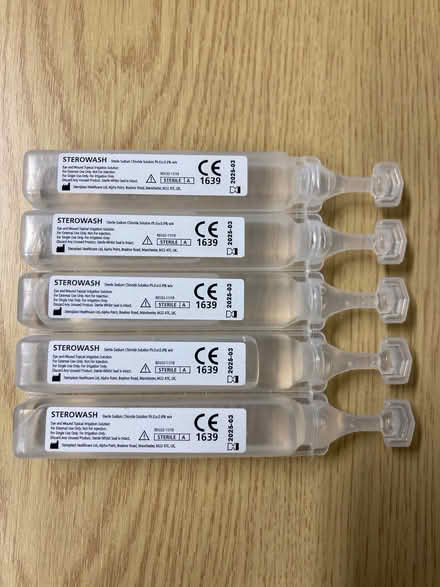 Photo of free Sterile eye washes (Cumnor OX2) #2