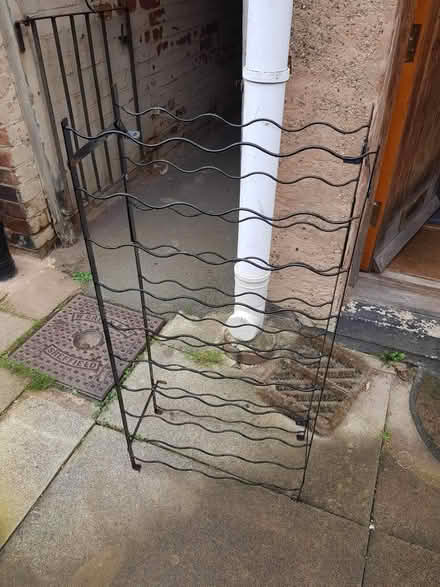 Photo of free Metal wine rack (Nether Green S11) #1