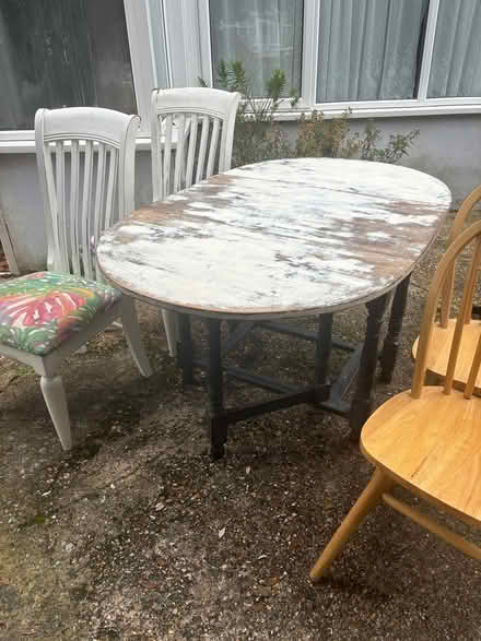 Photo of free Table and 4 chairs (BH6) #3