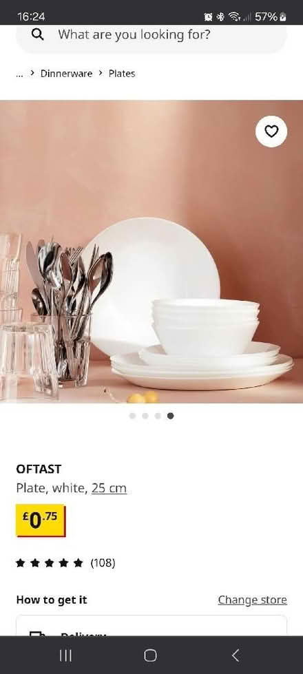 Photo of free Ikea OFTAST Plate set (Abbeydale GL4) #1