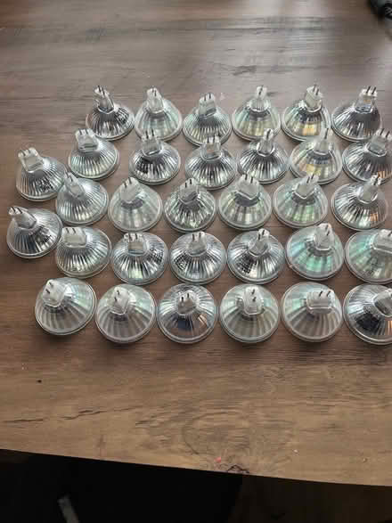 Photo of free Halogen lamps (12v) x 30 (Potterells Farm AL9) #1