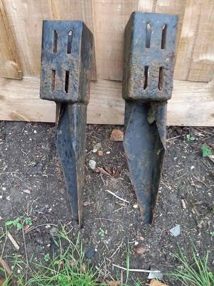 Photo of free Post Fixing Stakes x 2 - For 7.5cm/3 inch posts (Aston Clinton HP22) #2