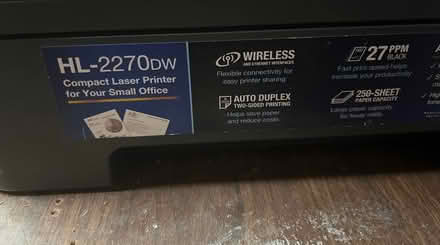 Photo of free Brother wireless printer (Near Ragle Park) #2