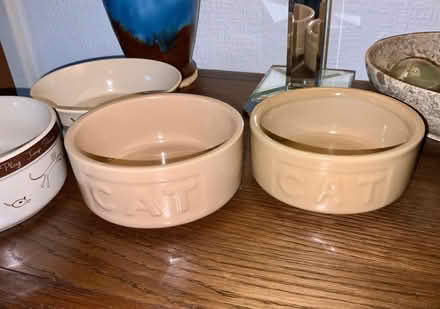 Photo of free Ceramic Cat Bowls. (Kendal LA9) #3
