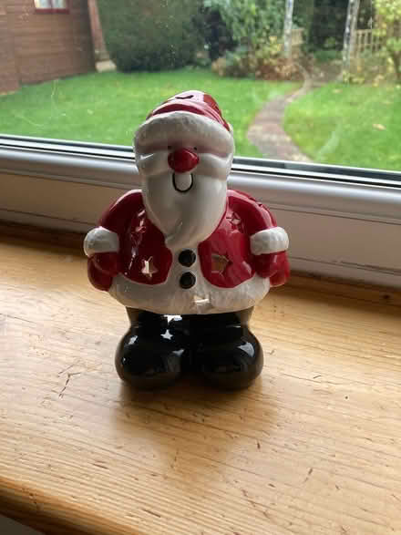 Photo of free Ceramic Father Christmas (Sutton Courtenay OX14) #1