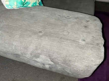 Photo of free 2 seater grey sofa (Clipstone, Mansfield) #3