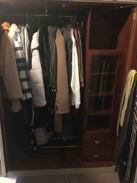 Photo of free Tall 2 piece vintage wardrobe (Shoal hill Cannock WS11) #2