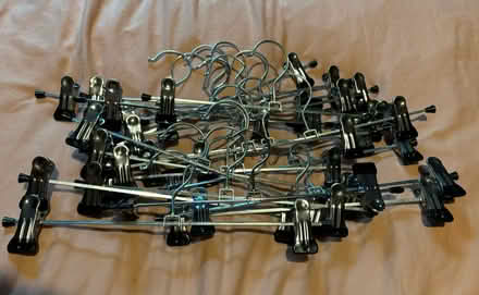 Photo of free Metal trouser hangers (NW8) #2