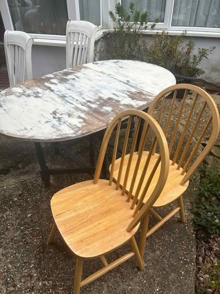 Photo of free Table and 4 chairs (BH6) #1