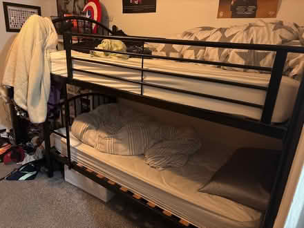 Photo of free Metal frame bunk bed (Winchester, SO22) #1