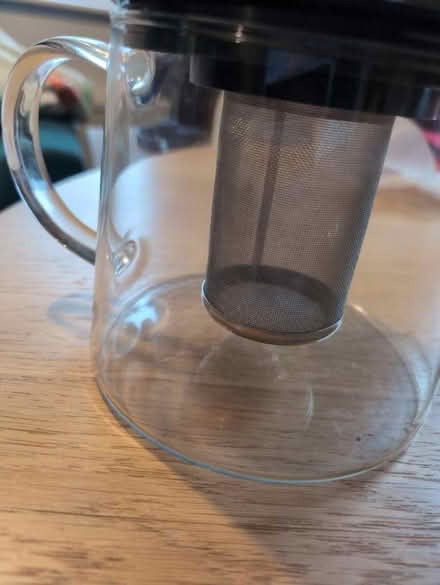 Photo of free Clear teapot with tea leaf strainer (Goldsworth park , Woking) #2