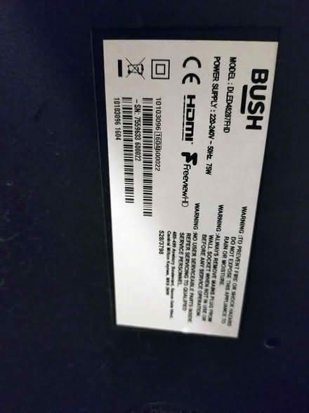 Photo of free Faulty 48" tv (CR0) #3