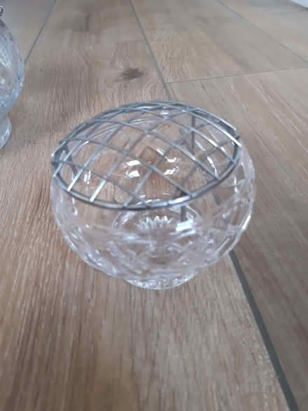Photo of free 3 Cut Glass Rose/Flower Bowls (Aston Clinton HP22) #3