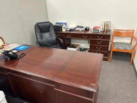 Photo of free 3 Large Desks (Belmont, MA) #1