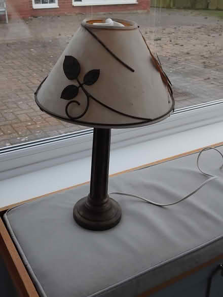 Photo of free Side lamp + shade (Thornaby Village TS17) #1