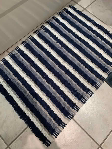 Photo of free Shower curtain, rod and rug (E1W) #2