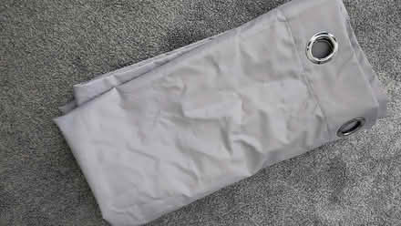 Photo of free Pair of Large Grey Curtains (CT8) #3