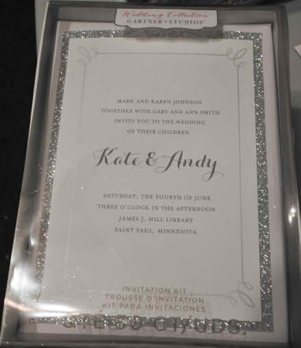 Photo of free Wedding Invites (Mavis and Rathburn) #1