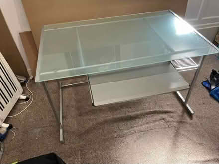 Photo of free Glass Top Desk (Bowerhill SN12) #3