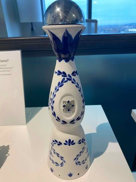 Photo of free Empty ceramic tequila bottle (Greenwood) #1