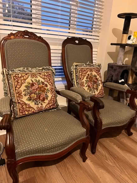 Photo of free Two armchairs (Cr7 8lw) #1