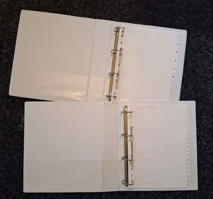 Photo of free 4-ring binders (Trinity BA11) #1