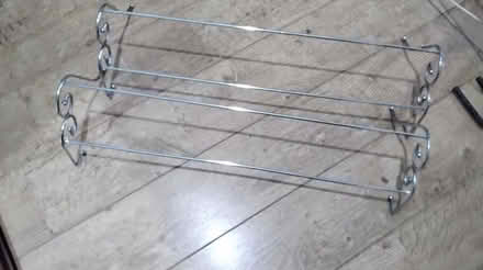 Photo of free Pair chrome airers for radiators (Delapre) #1