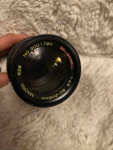 Photo of free Bell & Howell camera lens (Easthampstead RG12) #1