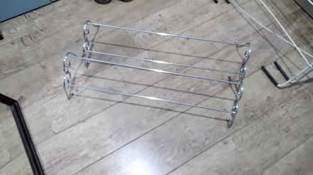 Photo of free Pair chrome airers for radiators (Delapre) #3