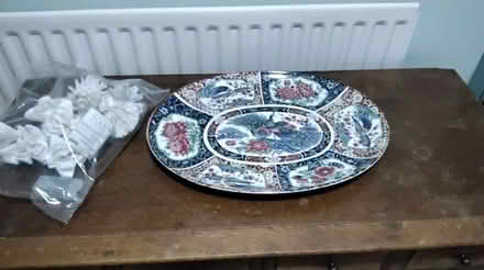 Photo of free Vintage Very Large 47 cm Pretty Oval Platter/Plate (Delapre) #3