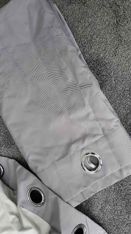 Photo of free Pair of Large Grey Curtains (CT8) #1