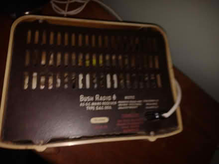Photo of free valve radio for spares or repair (Gamston NG2) #2