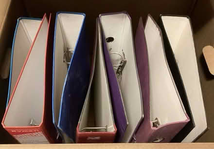 Photo of free 7 A4 ring binder files (Southport PR9) #1