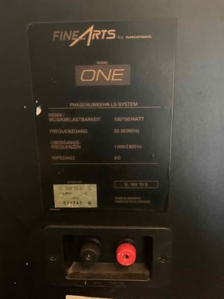 Photo of free A pair of speakers (Orpington/Chelsfield) #2