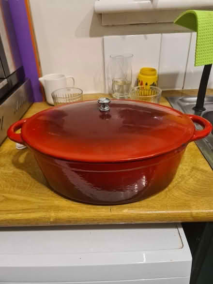 Photo of free Iron cast pan (Wood green) #1