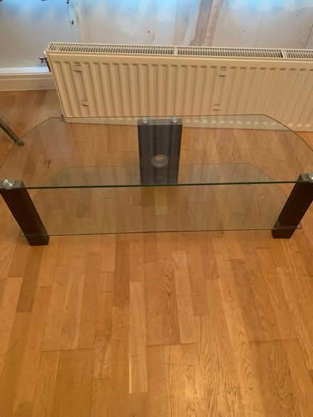 Photo of free Glass tv stand (Ruddington NG11) #1