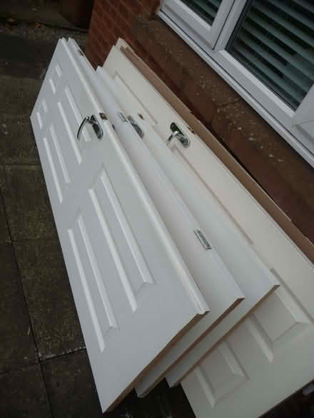 Photo of free Five Pre Hung white panelled lightweight internal doors. (Marshall's Cross WA9) #1