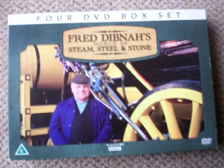 Photo of free fred dibnahs steam steel stone dvd boxset (Sprowston NR7) #1